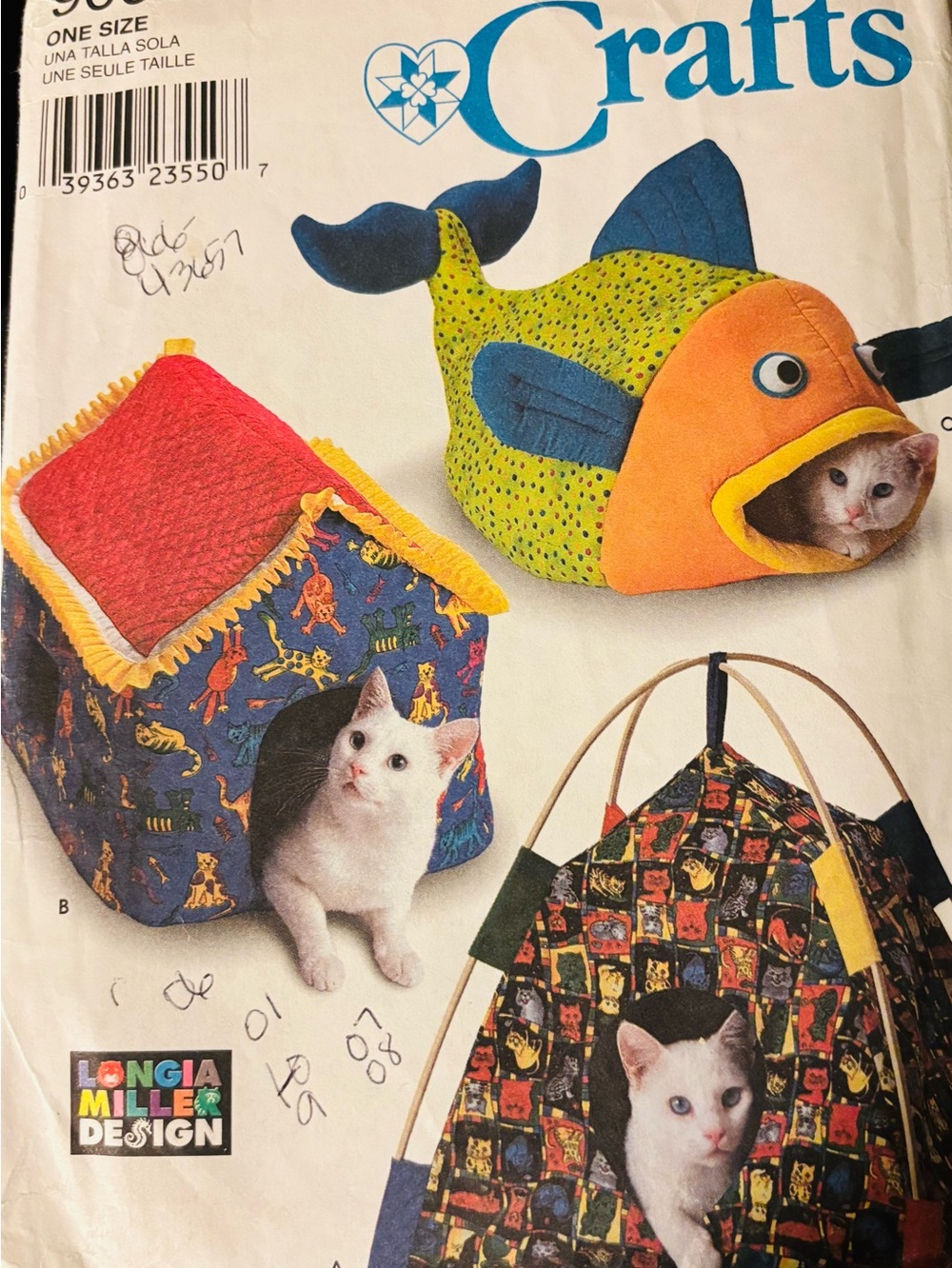 Vintage Simplicity 9004 Pattern for Cat Bed New Uncut